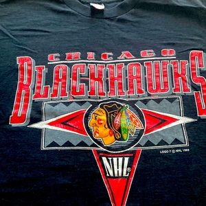 Vintage Chicago blackhawks tee shirt XL